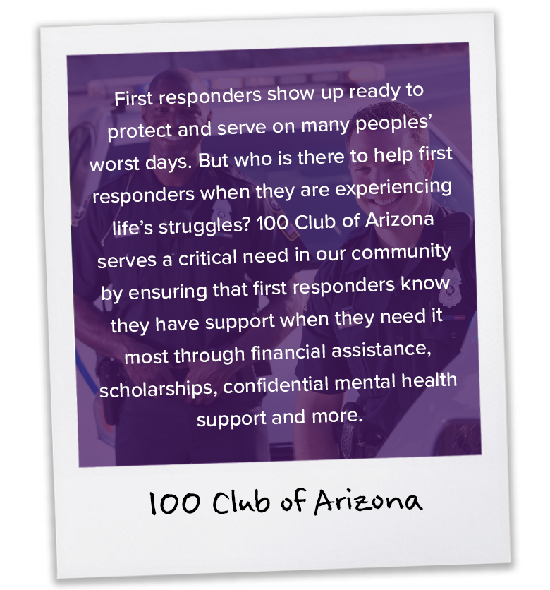 100 Club of Arizona image back