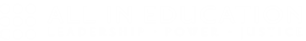 ALL In Education Logo
